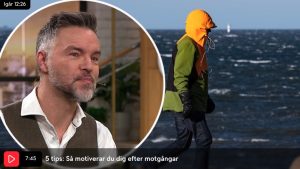 Antoni Lacinai på Nyhetsmorgon